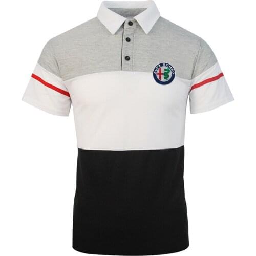 Alfa Romeo 2021 New Printing T-shirt Mens Comfortable Print Harajuku Fashion Slim Fit Tops Sweatshirts Applique Polo Shirts Tee