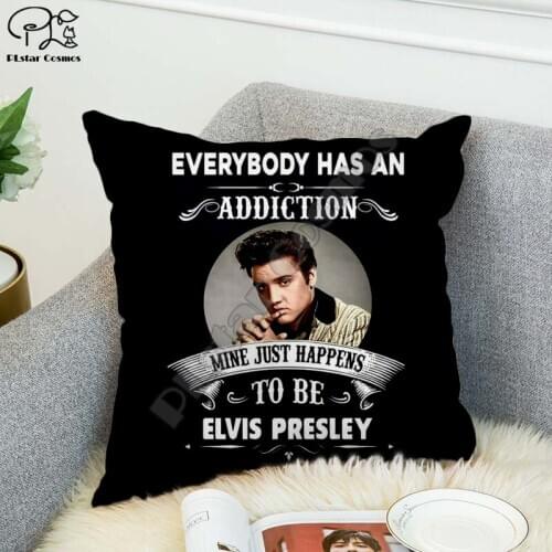 Rock singer Bob Marley/The Hillbilly Cat Hip Hop Pillow Case Polyester Decorative Pillowcases Throw Pillow Cover Square style-3