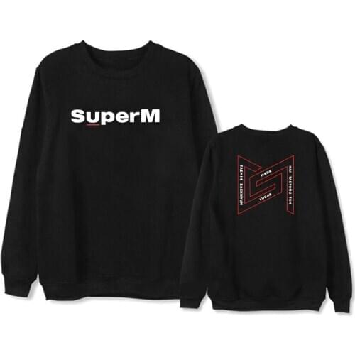 New Kpop Super M SuperM Hoodie KAI BAEKHYUN Lucas Taeyong Unisex Hoodie
