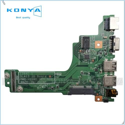 New Original For Dell Latitude 3330 E3330 Audio VGA LAN Network port USB Board V28W1 12840-1