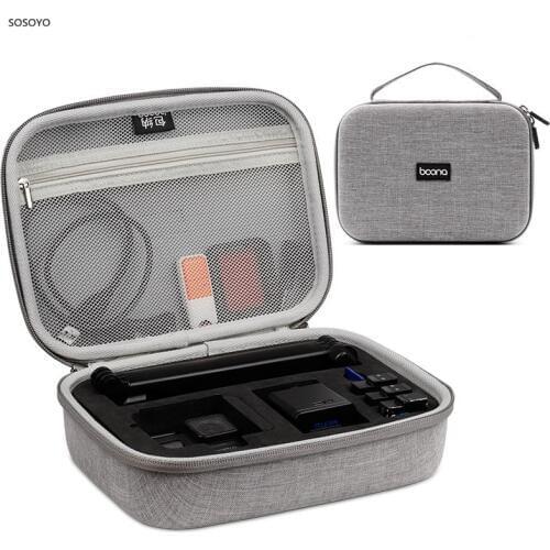 Portable Carrying Storage Bag Case Waterproof Protection Box Anti-shock For Gopro Hero 8 7 6 5 4 3 Dji Osmo Action camera