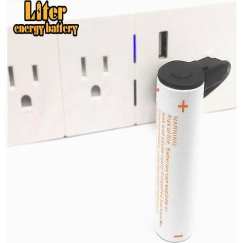 Usb 18500 Rechargeable 18500 3.7v 1800mah lithium ion battery camera batteries