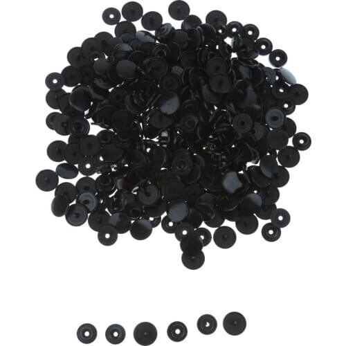 100X T3 Resin Plastic Snaps Buttons Fasteners Punch Poppers for Cloth