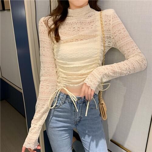 Прозрачные блузки Side With Me China At AliExpress