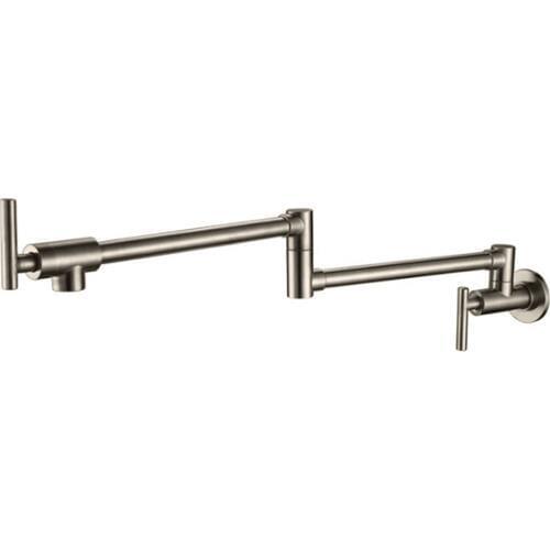 Solid Brass Copper Pot Filler Tap Wall Mount Kitchen Faucet high quality Single Cold Single Hole Tap