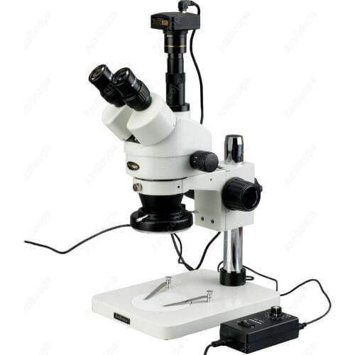 Zoom Stereo Microscope--mScope Supplies40X-1000X3.5X-90X Zoom Stereo Microscope with 144-LED Ring Light + 5MP Digital USB Camera