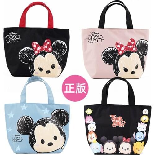 Disney Bags Baby Diaper Bag TSUM Mickey Mouse Baby Organizer Canvas Mommy Bag Cartoon Tote Bag for Girls Maternity Bag