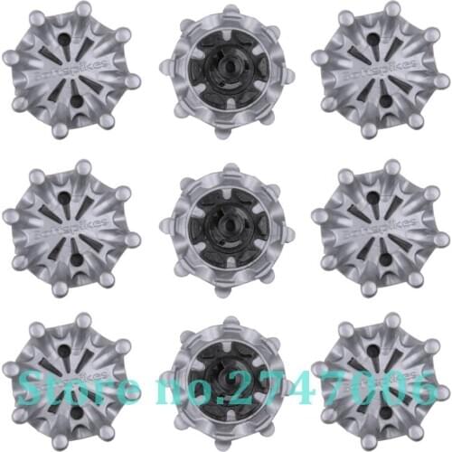 18/36pcs Slim Lok Cleats Fast Twist Golf Shoes Spikes Replacement with 1pc Black Spike Wrench Tool
