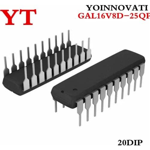 20 PCS GAL16V8D-25QPI GAL16V8D-25QP GAL16V8D-25 GAL16V8D GAL16V8 DIP20 Best quality