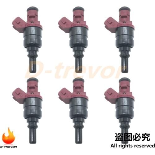 6PCS Fuel Injector Nozzle For Mercedes W203 C180 1.8L Supercharged A2710780023 OEM Fuel Injection