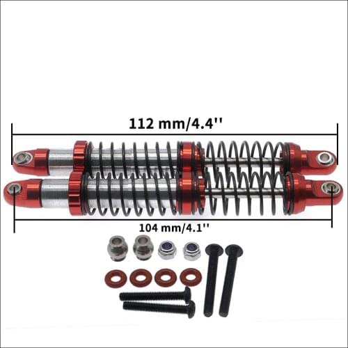 Alloy top lever oil filled type shock absorber damper for rc hobby model car RedCat 1/10 Everest Gen7 Pro/Sport upgrade parts