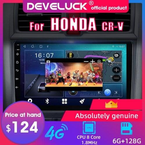 9" Android 10 Car Radio For Honda CR-V3 2007-2011 Multimedia Video Player 2 Din Navigation GPS Carplay Head Unit radio bluetooth