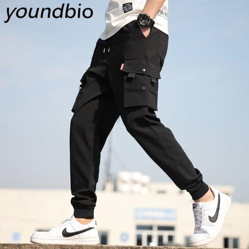 Men Cargo Pants Casual Trousers Sweatpants Sport Streetwear Men Fashion Pants Male Trousers Outdoor Men Harem Pants S-4XL 988