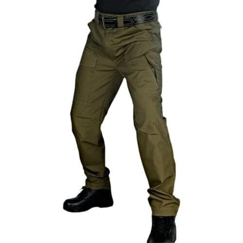 Tactical Cargo Pants Wide Leg Durable Work Trousers for Men US Army Camouflage Military Combat Paintball Airsoft Sportswear