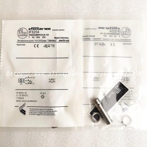 IFS204 IFS205 IFS206 IFM Proximity Switch Sensors New High Quality