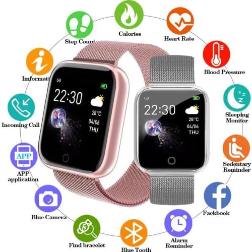 I5 pro Blood Pressure Smart Watch Android Phone Multi-Function Sport Bracelet Heart Rate Monitor Fitness Tracker Watches Music