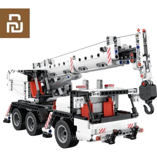 Xiaomi Youpin Mitu Building Blocks Engineering Crane Engineering Car Robot Educational DIY Toys Truck for Kids Christmas Gift