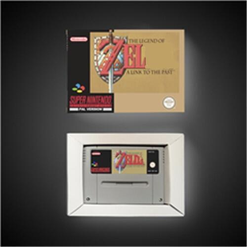The Legend of Zeldaed - A Link to the Past - EUR Version RPG Game Card Battery Save With Retail Box