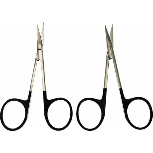 Plastic surgery scissors Dental Ophthalmic surgery scissors Stainless steel cosmetic plastic surgery double eyelid