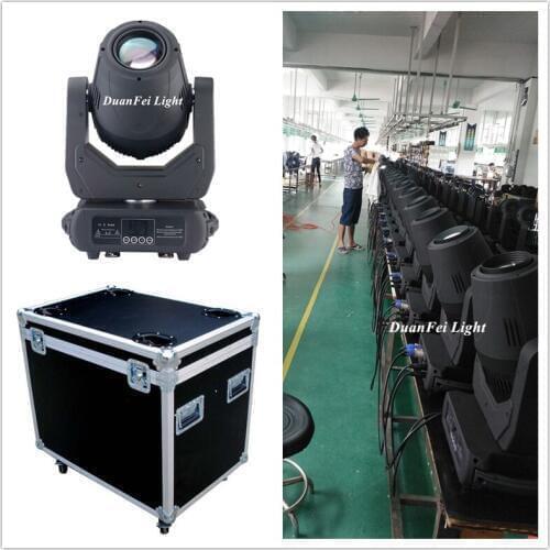 With Case 12lot super beam led 150w moving head spot wash dj zoom movinghead low noise powercon in/out
