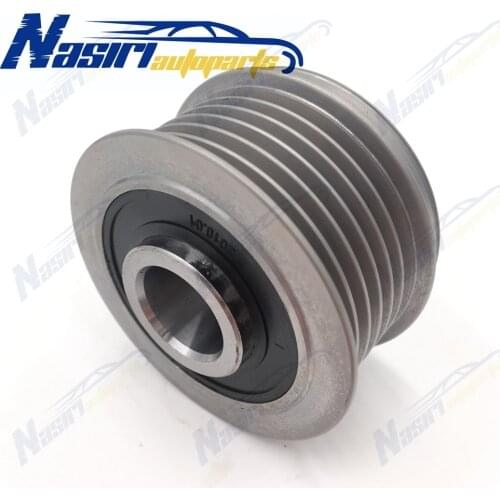 Overrunning Alternator Pulley For NISSAN ALTIMA MAXIMA PRIMERA ROGUE TEANA X-TRAIL RENAULT KOLEOS QR25DE VQ25DE 2TR 2.5
