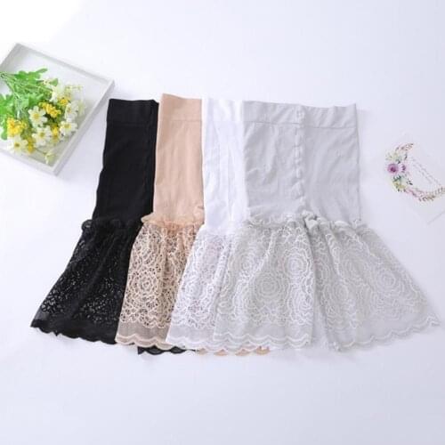 Women Safety Pants High Waist Lace Shorts Summer Thin Girl Soft Underwear Boxers Female Comfortable Safety Short Pants