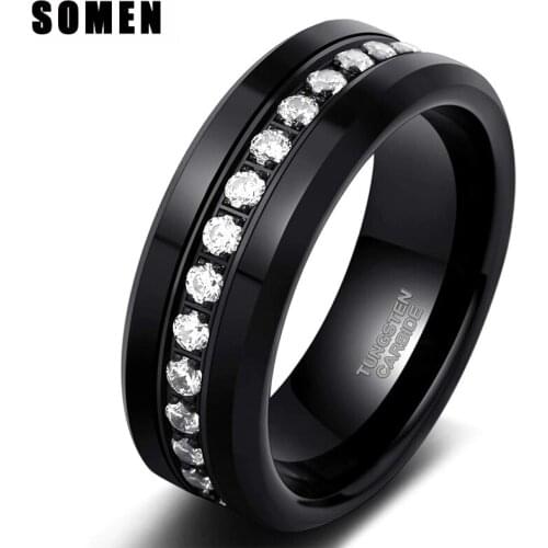 SOMEN TUNGSTEN Rings With Diamonds