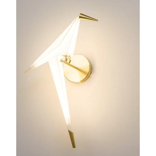 Modern Led Wall Lights Luxury Little Bird Wall Sconce Living Room Decoration Bedroom Loft Home Decor Wall Lamp Lighting Fixtures