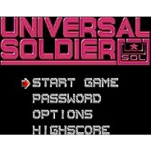 Universal Soldier 16 bit MD Game Card For Sega Mega Drive For Genesis