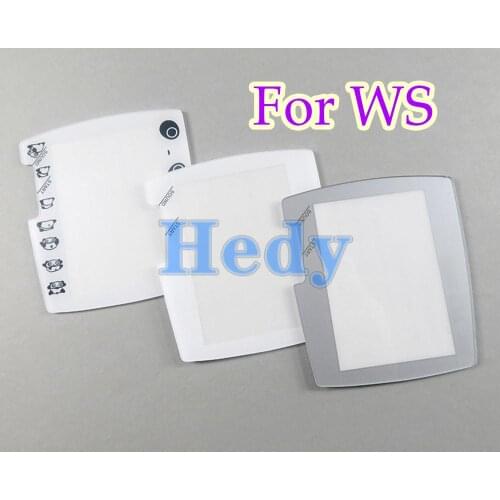 1PCS Silver White Replacement Protector Cover For BANDAI Wonder Swan Color Screens For WS Screen Len