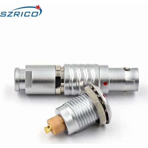 0B FGG EGG 2 3 4 5 6 7 9 12 Pin Male Plug Female Socket M9 Push-Pull Connector
