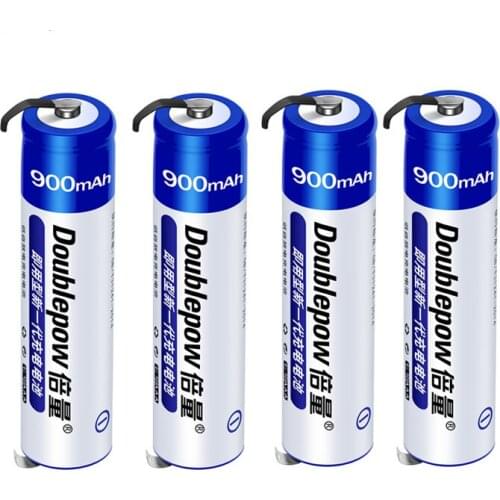 1.2V 900mAh AAA 800mAh AA NiMH Rechargeable Battery with Welding Tabs Screwdriver for Shaver Razor Replacement Batteries