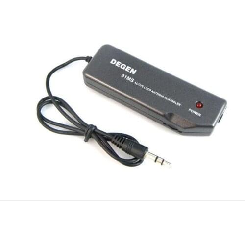 10 PCS NEW DEGEN DE31MS Indoor Active Soft Loop Antenna For MW & SW Radio Multiband Radio Station