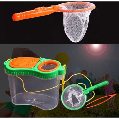 4X7B Portable Insect Observer Child Magnifier Toy Observation Box Children Outdoor Experiment Exploration Equipment Supplies