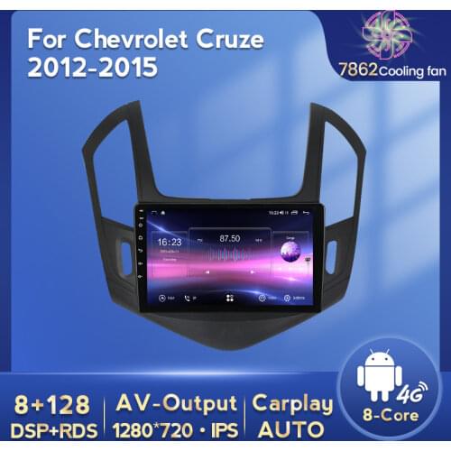 Android 10 8core 6+128G QLED screen 2Din Car Radio GPS Head Unit for Chevrolet Cruze J300 J308 2013 2014 2015 multimedia player