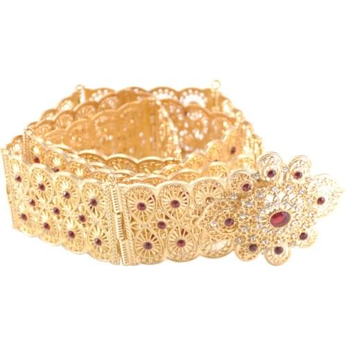 Hollow-out metal square buckle waist robe body band jewelry belt wedding bride ornament metal belt