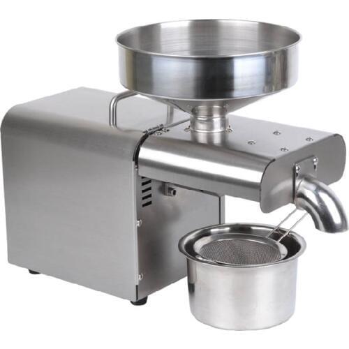 BEIJAMEI 1500W Cold Oil Press Machine Home Use Peanut Oil Squeezer Extractor Stainless Steel Sesame Flaxseed Oil Press