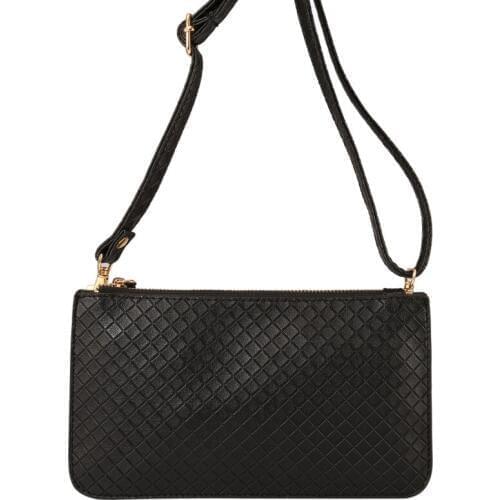 Checked Pattern Hangbag Wallet Case for BLU Pure XL/Vivo 6/Vivo 5R/Dash X Plus LTE/Life XL/Energy M/Life One X 2016/Vivo XL