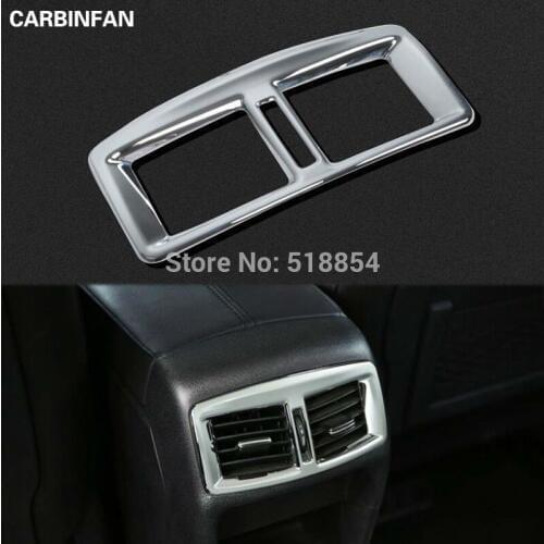 For peugeot 3008 air conditioning outlet decoration cover ABS Chrome trim sticker for Peugeot accessories