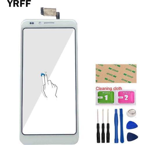 Phone Touch Screen Digitizer Panel For Vertex Impress Pear Touch Screen Front Glass TouchScreen Lens Sensor Glue