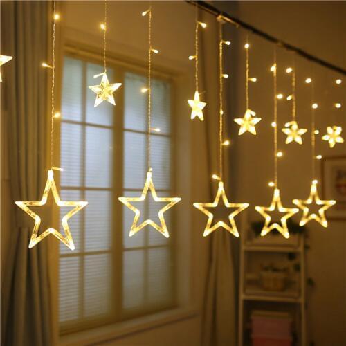 GFLAI LED Garland Curtains