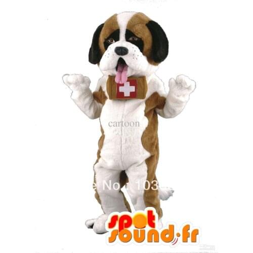 Hot sale! customized St Bernard Dog for sale anime carnival costume Halloween Dress kids party free shipping