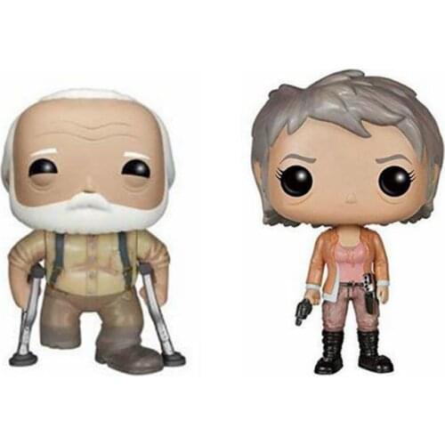 Herschel 153# 156# the Walking Dead Model Vinyl Action FiguresToys for Kids Birthday Gift