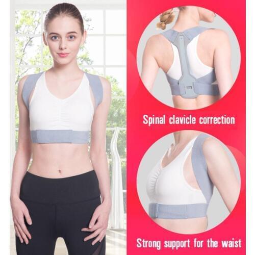 Posture Back Corrector Clavicle Spine Back Shoulder Support Belt Back Pain Relief Posture Correction Prevents Slouching Unisex 9