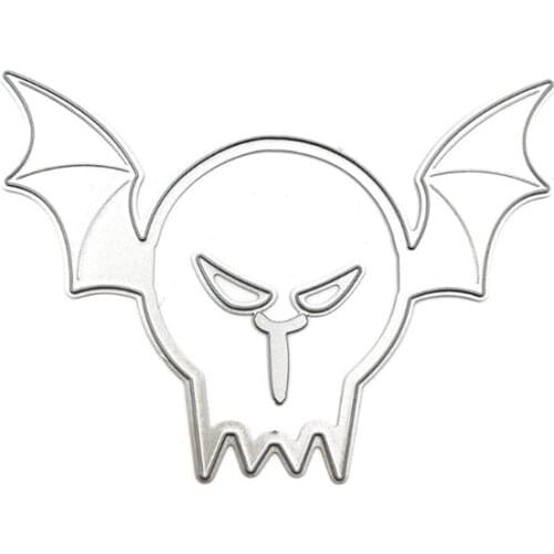 E7CB Halloween Bat Metal Cutting Dies Stencil DIY Scrapbooking Album Paper Card Template Mold Embossing Craft Decoration