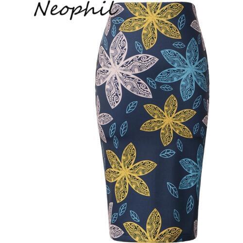NEOPHIL Wrap Pencil Skirts