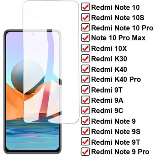 SERBGW Screen Protectors For Xiaomi Redmi Note 9S