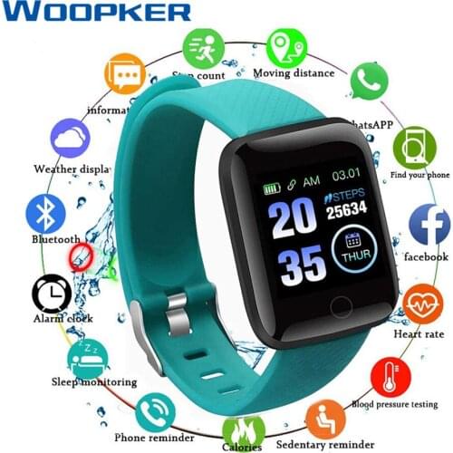 Smart Watch Intelligent Bracelet IP67 Fitness Tracker Heart Rate Blood Pressure Calories Pedometer Sleep Monitor Wristband