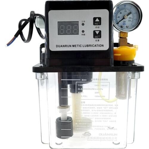 1pcs 0.5L Lubricant Pump Automatic Lubricating Oil Pump CNC Electromagnetic Lubrication Pump Lubricator