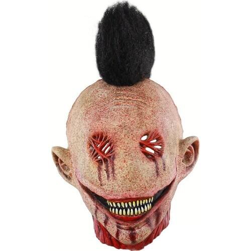 Halloween Mask Horror Murloc Bloody Masks Latex Scary Fish Mouth Mask Cosplay Costumes Halloween Party Christmas Easter Props